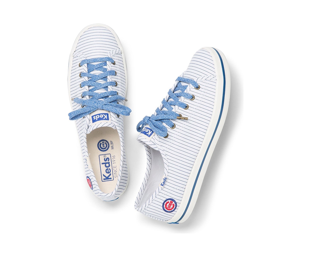 Zapatillas Keds Mujer Blancas - Kickstart Mlb® - 279-EDARZK